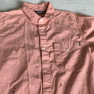VANS men’s button down shirt size S.